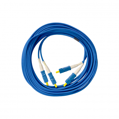 Cordão Óptico Duplex 9/125 Monomodo 3mm SC-SC 5M Azul Cordão Óptico Duplex 9/125 Monomodo 3mm SC-SC 5M Azul