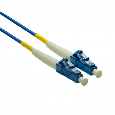 Cordão Óptico Simplex 9/125 Monomodo LC-PC/ LC-PC 1,5M Azul