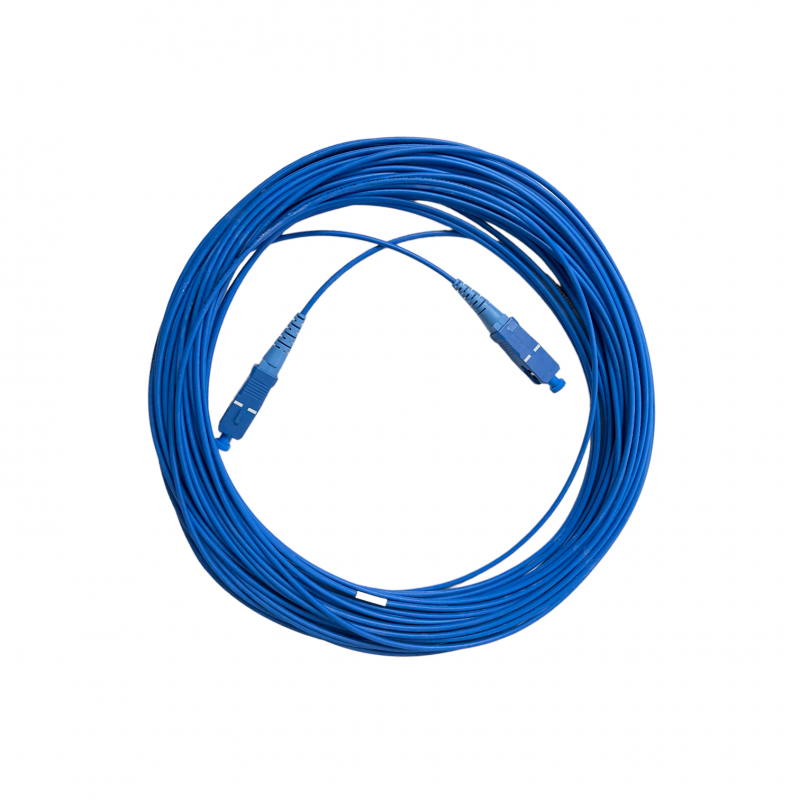 Cordão Óptico Simplex 9/125 Monomodo SC-PC/ SC-PC LSHZ 15M Azul 
