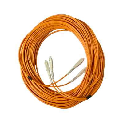 Cordão Óptico Duplex 62.5 Multímodo SC-PC/ SC-PC 22M Laranja Cordão Óptico Duplex 62.5 Multímodo SC-PC/ SC-PC 22M Laranja