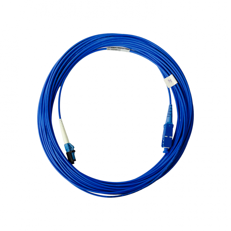 Cordão Óptico Simplex 9/125 Monomodo SC-PC/ LC-PC 10M Azul