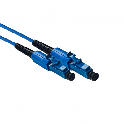 Cordão Óptico Duplex 9/125 Monomodo  LC-SPC/ LC-SPC 35M Azul