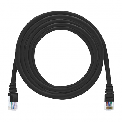 Patch Cord Cat5e 4M Furukawa Multilan Preto 35103106