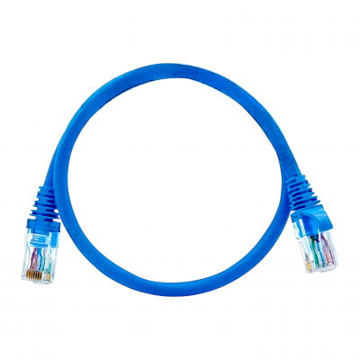 Patch Cord Cat6 0,50cm Furukawa Sohoplus Azul 
