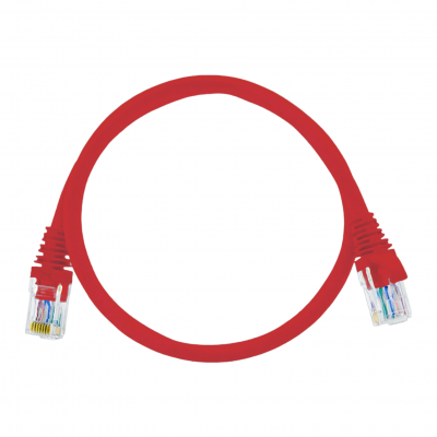 Patch Cord Cat6 0,50cm Furukawa Sohoplus Vermelho 