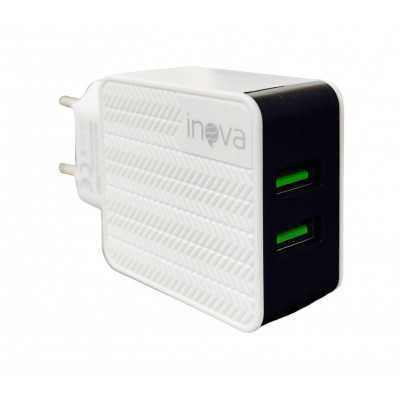 Carregador Rápido Dual 3.1A CAR-9014 Inova Carregador Rápido Dual 3.1A CAR-9014 Inova
