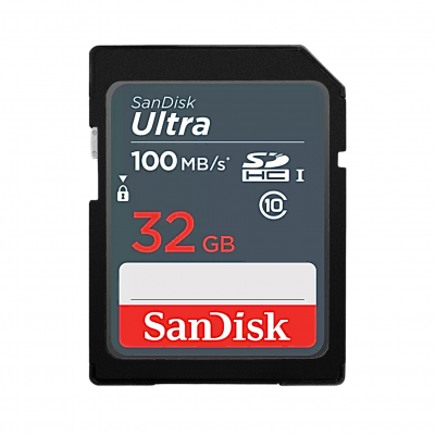 Cartão de Memória Sd Ultra 32Gb Sandisk  Cartão de Memória Sd Ultra 32Gb Sandisk