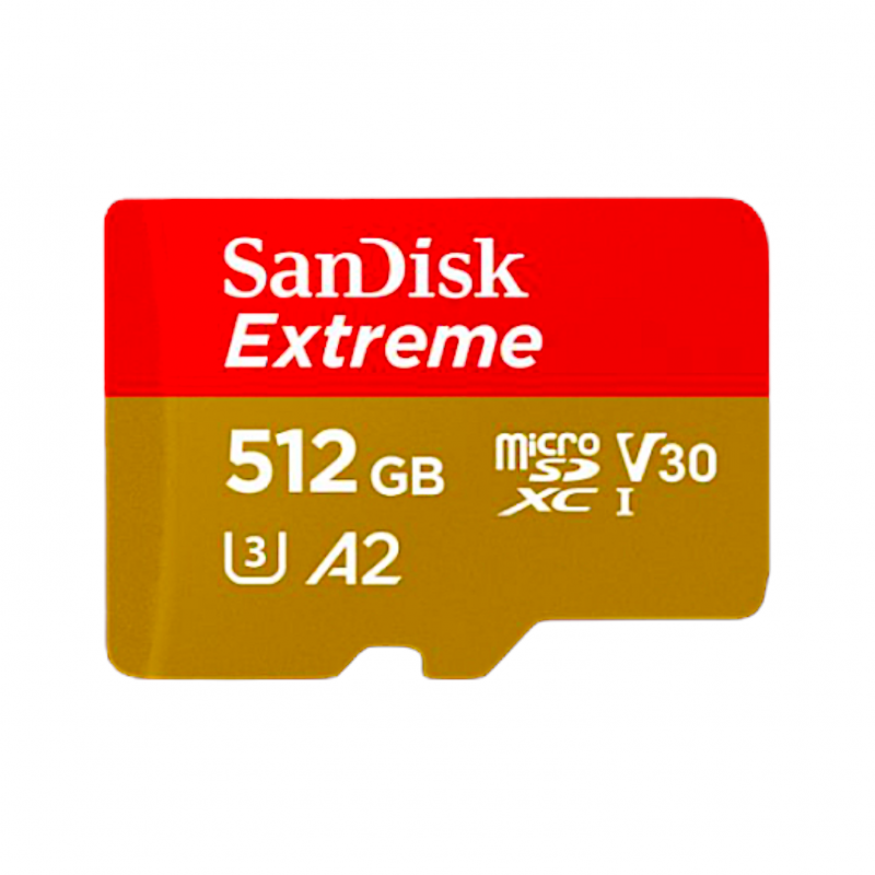 Cartão de Memória Micro Sd  Extreme 512Gb Sandisk	