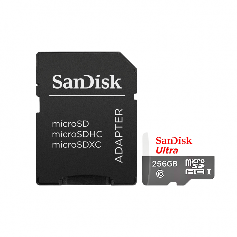 Cartão de Memória Micro Sd Ultra 256Gb Sandisk	