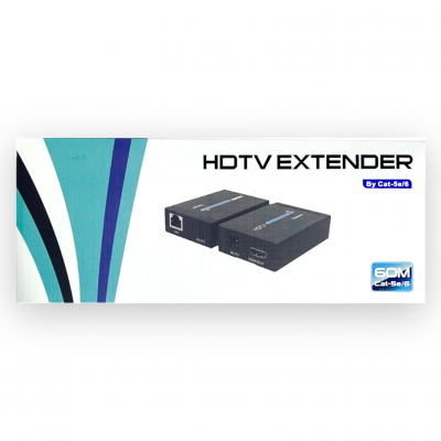 Extensor Hdmi Via Cabo de Rede 60 Metros