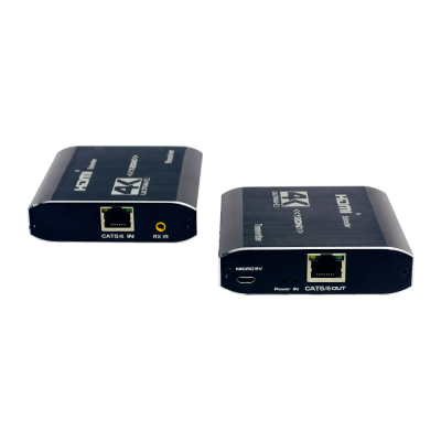 Extensor Hdmi Via Cabo de Rede IR 120 Metros 4K