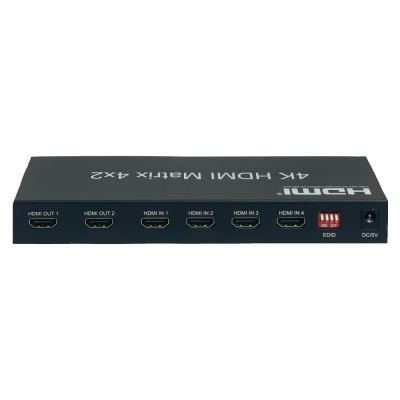 Matrix 4x2 Hdmi 2.0 Switch/ Splitter 