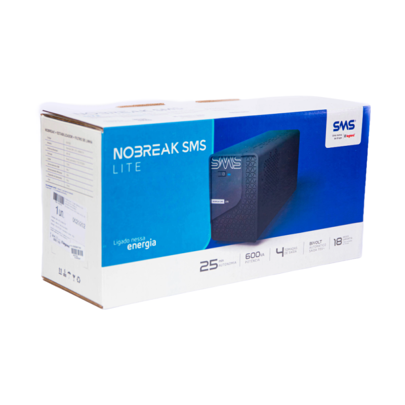 Nobreak SMS Lite 600va Bivolt Nobreak SMS Lite 600va Bivolt