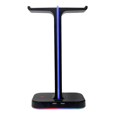 Suporte Rgb Duplo Para Fones De Ouvido TH650 Havit Suporte Rgb Duplo Para Fones De Ouvido TH650 Havit