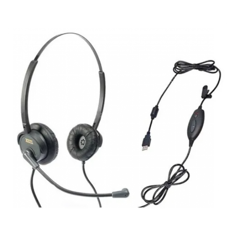 Fone Headset Usb DH-60D Zox