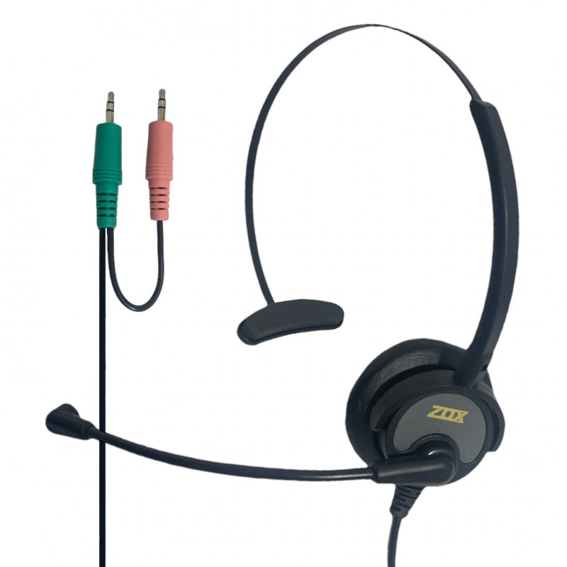 Fone Headset P2 HZ-30R Zox