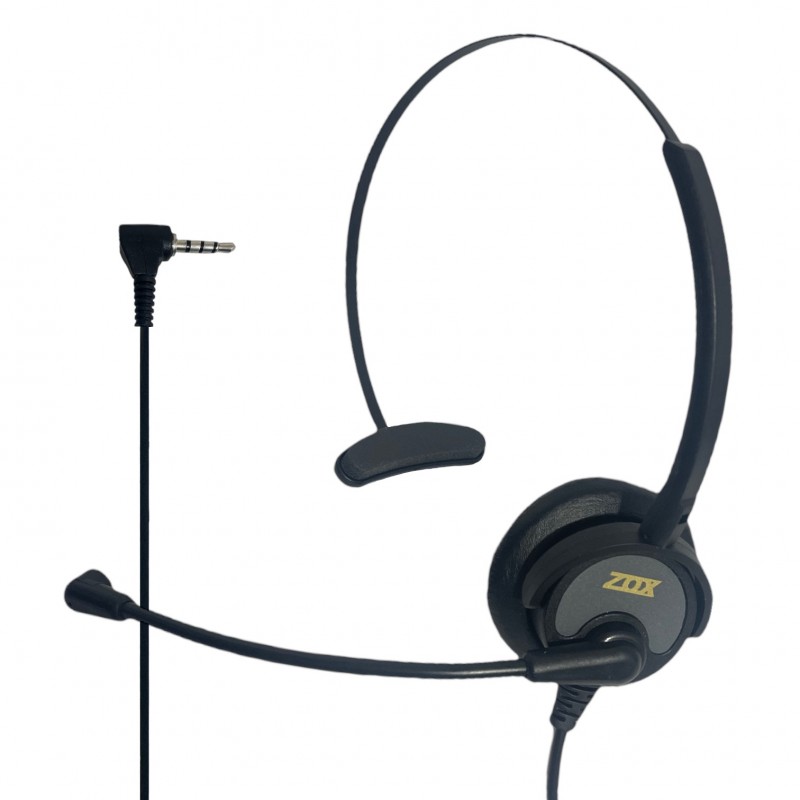 Fone Headset P3 HZ-30BS Zox 