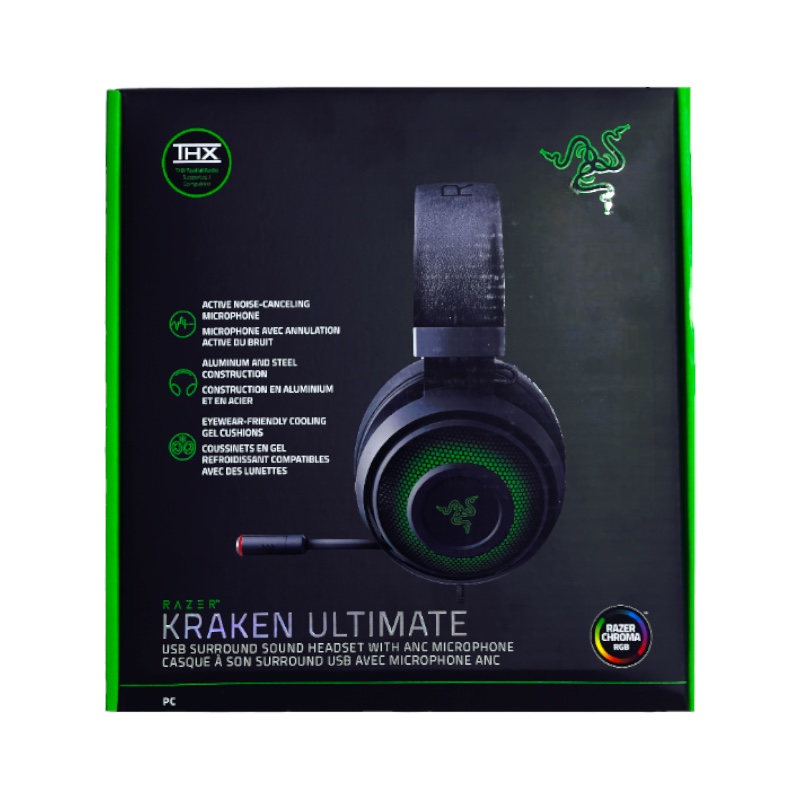 Fone Headset Gamer Usb Kraken Ultimate Razer