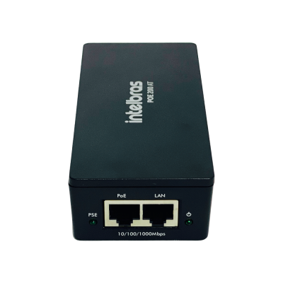 Fonte PoE Gigabit 200 AT 30W Intelbras Fonte PoE Gigabit 200 AT 30W Intelbras