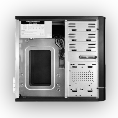 Gabinete One G1 Com Fonte 200W Gabinete One G1 Com Fonte 200W