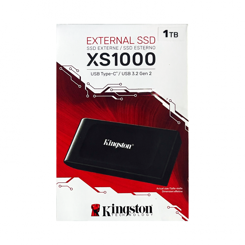 SSD Externo 2Tb XS1000 Kingston 