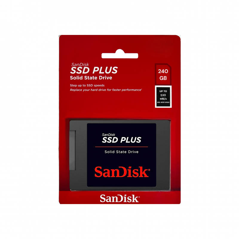 SSD 240Gb Plus Sandisk 