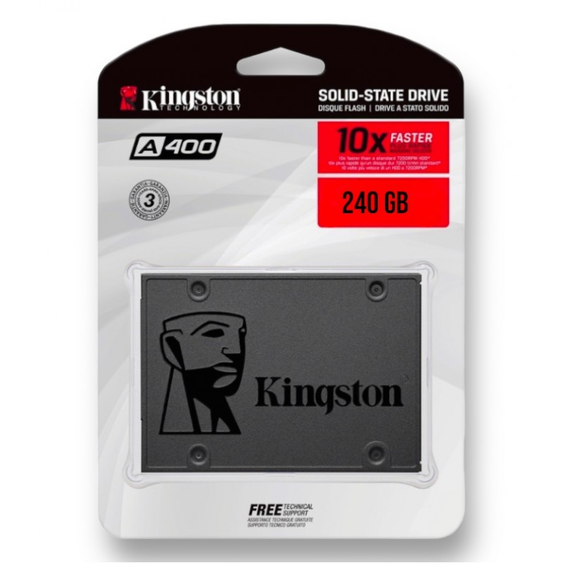 SSD 240Gb A400 Kingston