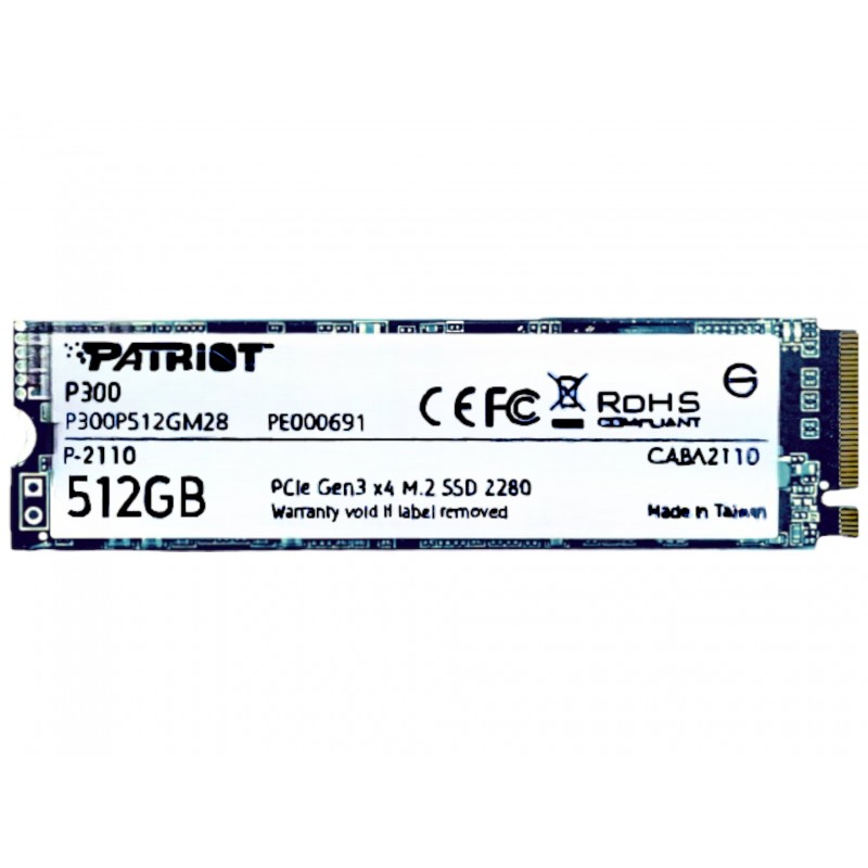 SSD M2 NVME 512Gb P300 Patriot 
