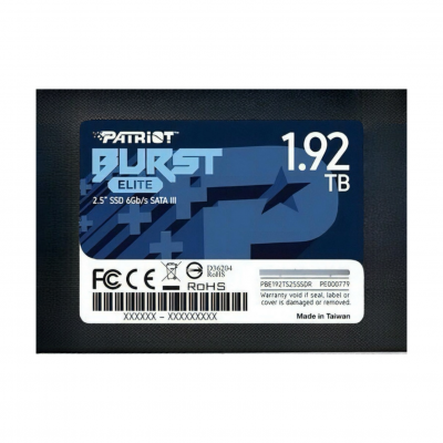 SSD 1.92Tb PBE192TS25SSDR Patriot  SSD 1.92Tb PBE192TS25SSDR Patriot