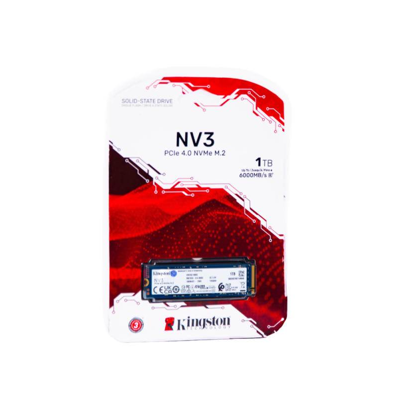 SSD M2 NVME 1Tb NV3 Kingston SSD M2 NVME 1Tb NV3 Kingston