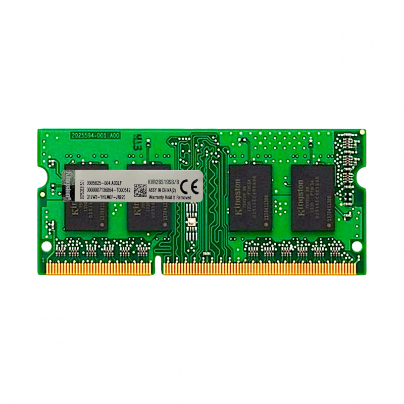 Memória Notebook DDR4 8Gb 2666Mhz Kingston