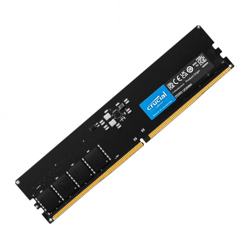 Memória PC DDR5 16GB 4800Mhz Crucial 	