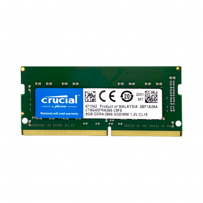 Memória Notebook DDR4 8Gb 2666Mhz Crucial Memória Notebook DDR4 8Gb 2666Mhz Crucial