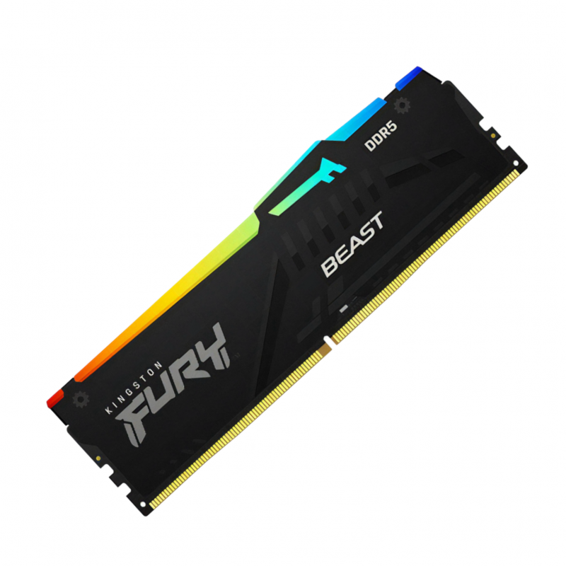 Memória PC DDR5 32Gb 5600MHz Kingston Fury Beast RGB