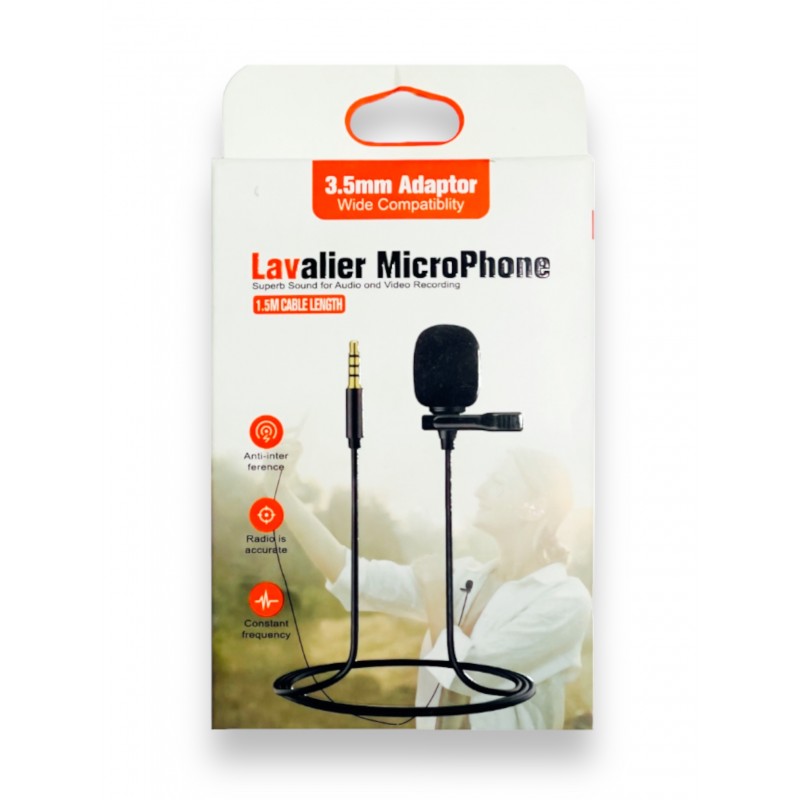 Microfone de Lapela HSX-M01