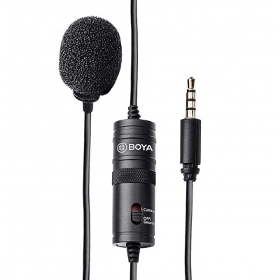 Microfone de Lapela BY-M1 Boya