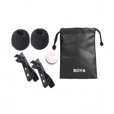 Microfone de Lapela Dual Omni BY-M1DM Boya