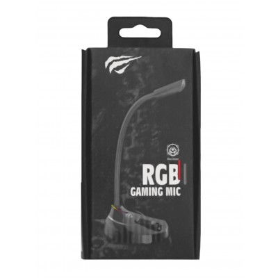 Microfone Gamer RGB GK55 Havit  Microfone Gamer RGB GK55 Havit