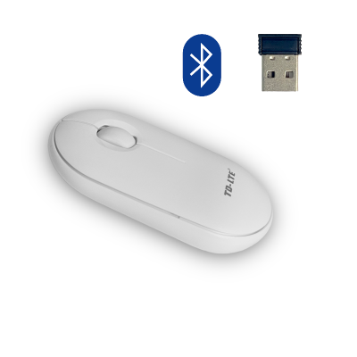 Mouse Sem Fio RF-5086 Branco TD-LTE