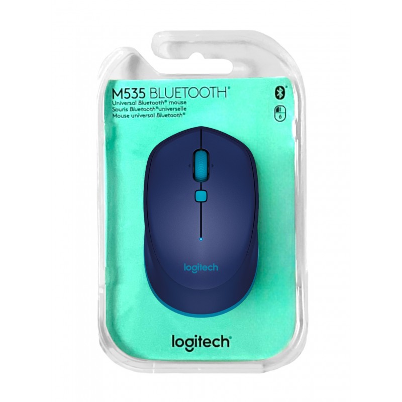Mouse Bluetooth M535 Azul Logitech