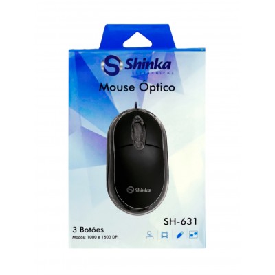 Mouse Com Fio HS-631 Shinka