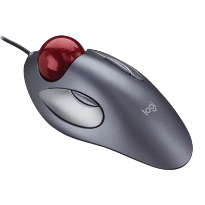 Mouse Com Fio TrackMan Marble Logitech Mouse Com Fio TrackMan Marble Logitech