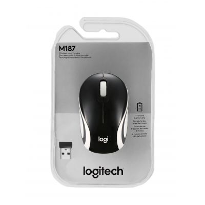 Mouse Sem Fio M187 Preto Logitech Mouse Sem Fio M187 Preto Logitech