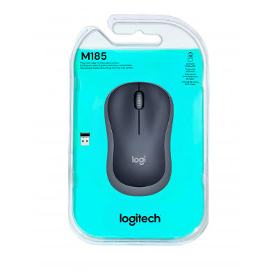 Mouse Sem Fio M185 Cinza Logitech Mouse Sem Fio M185 Cinza Logitech