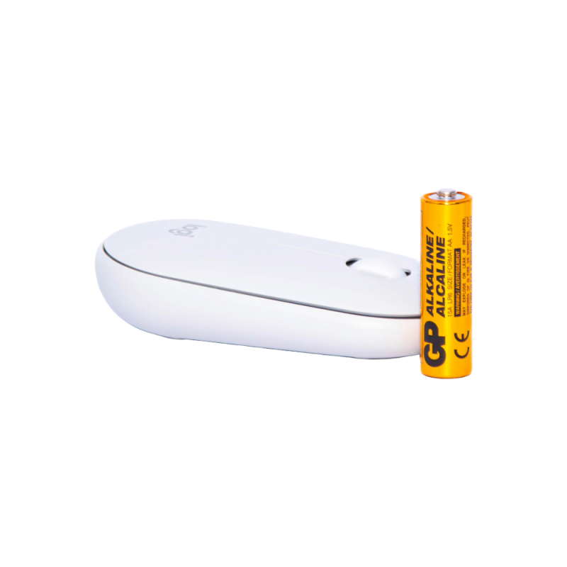 Mouse Bluetooth M350s Branco Pebble Logitech Mouse Bluetooth M350s Branco Pebble Logitech