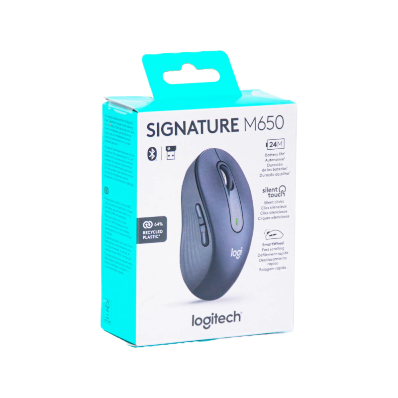 Mouse Bluetooth-Wireless Signature M650 Logitech Mouse Bluetooth-Wireless Signature M650 Logitech