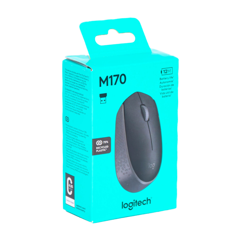 Mouse Sem Fio M170 Preto Logitech