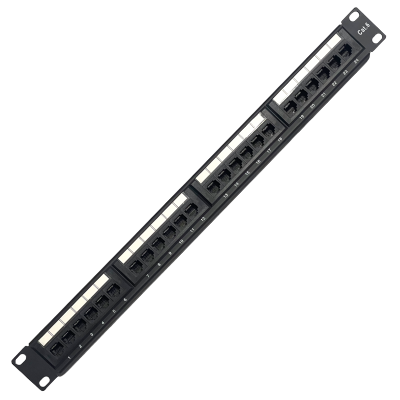 Patch Panel Cat6 24 Portas Importado Patch Panel Cat6 24 Portas Importado