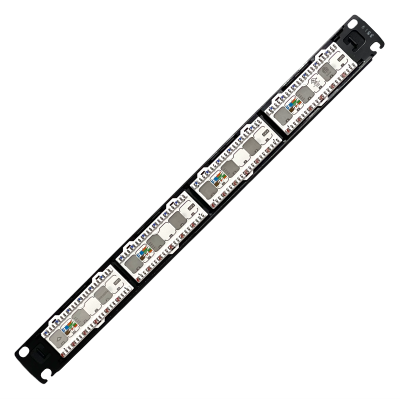 Patch Panel Cat6 24 Portas Furukawa  Gigalan  Patch Panel Cat6 24 Portas Furukawa  Gigalan