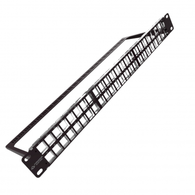 Patch Panel 48 Portas 1U Descarregado Alta Densidade Furukawa 35050805 Patch Panel 48 Portas 1U Descarregado Alta Densidade Furukawa 35050805
